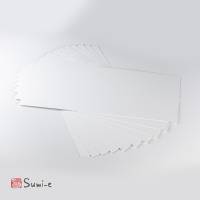 carta di riso cruda per pittura sumi-e e calligrafia incollata su un supporto plastificato del formato 50x23cm fogli