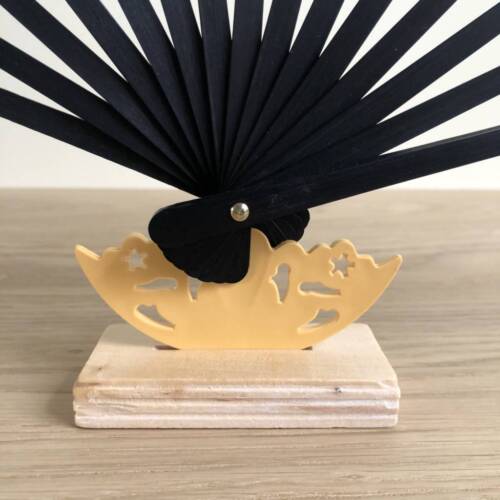 Ventaglio Giapponese/ Cinese Pieghevole In Seta E Bambù – 2 Pezzi Con Custodia – Motivo Sakura Blu E Rosa Per Danza, Matrimoni, Decorazioni