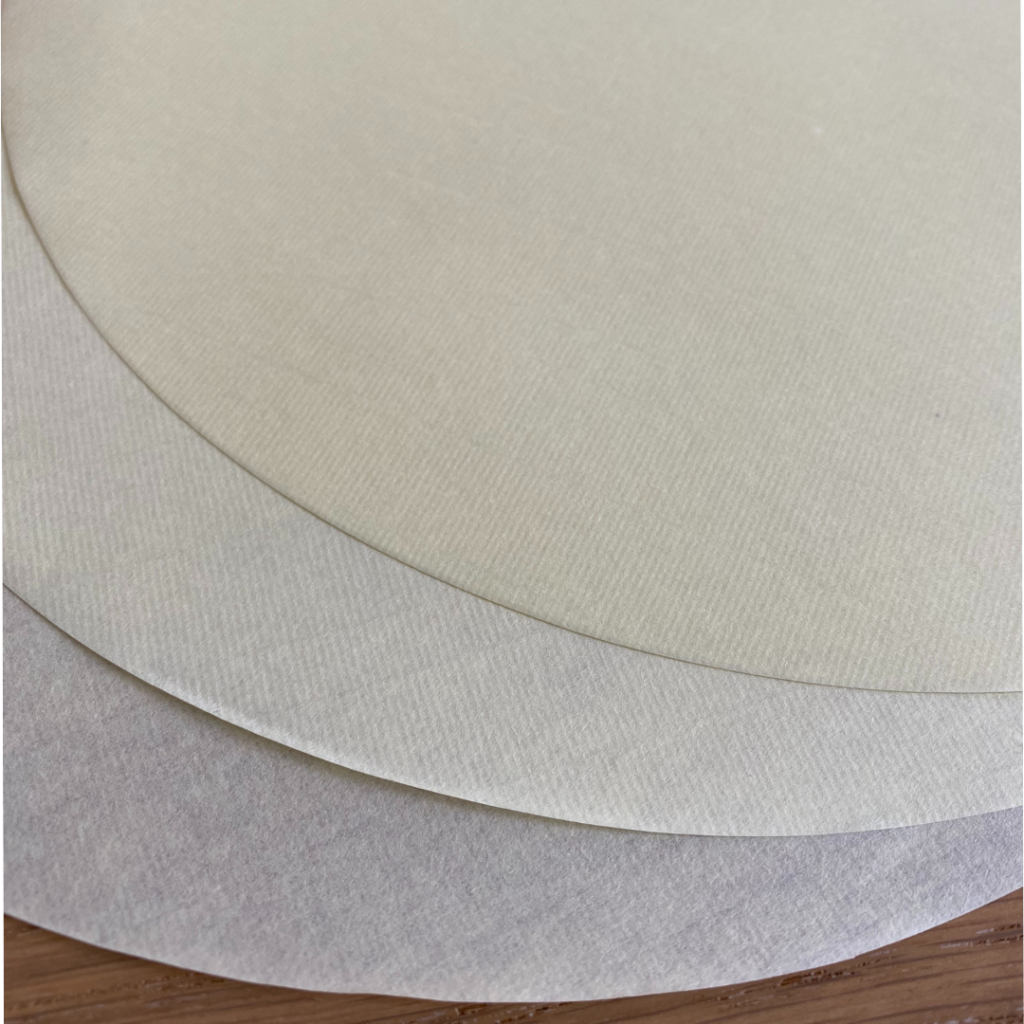 Carta di riso rotonda