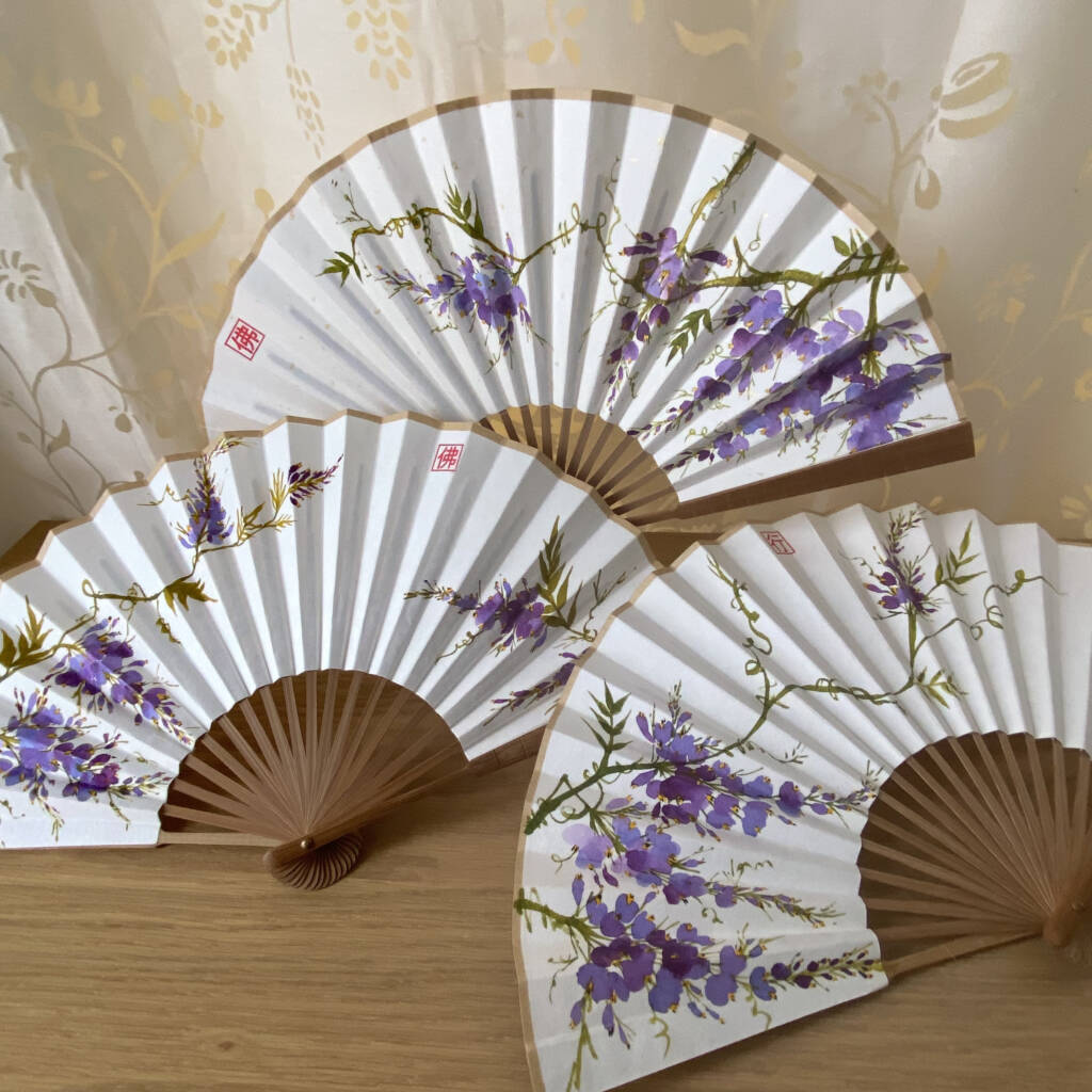 Ventaglio medio - Glicine - immagine 4