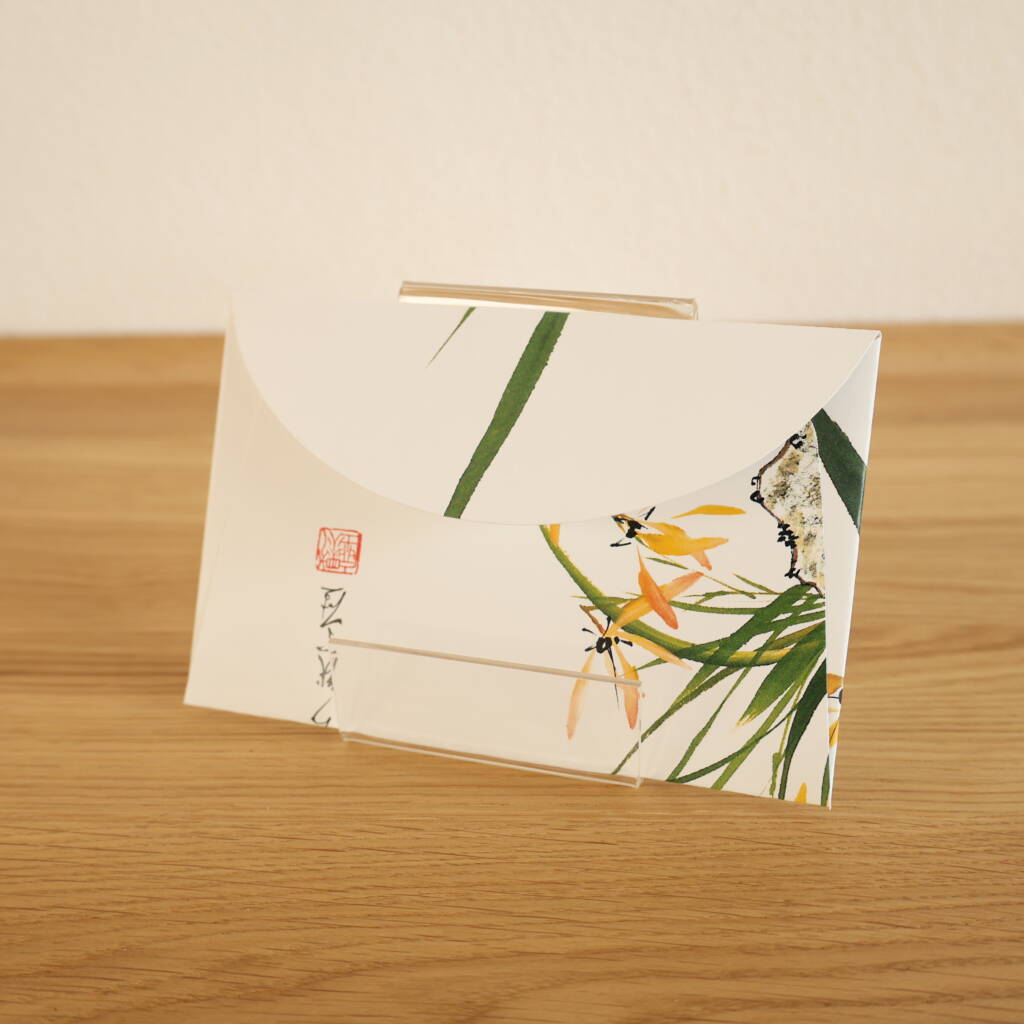 Busta artigianale Orchidea - immagine 2