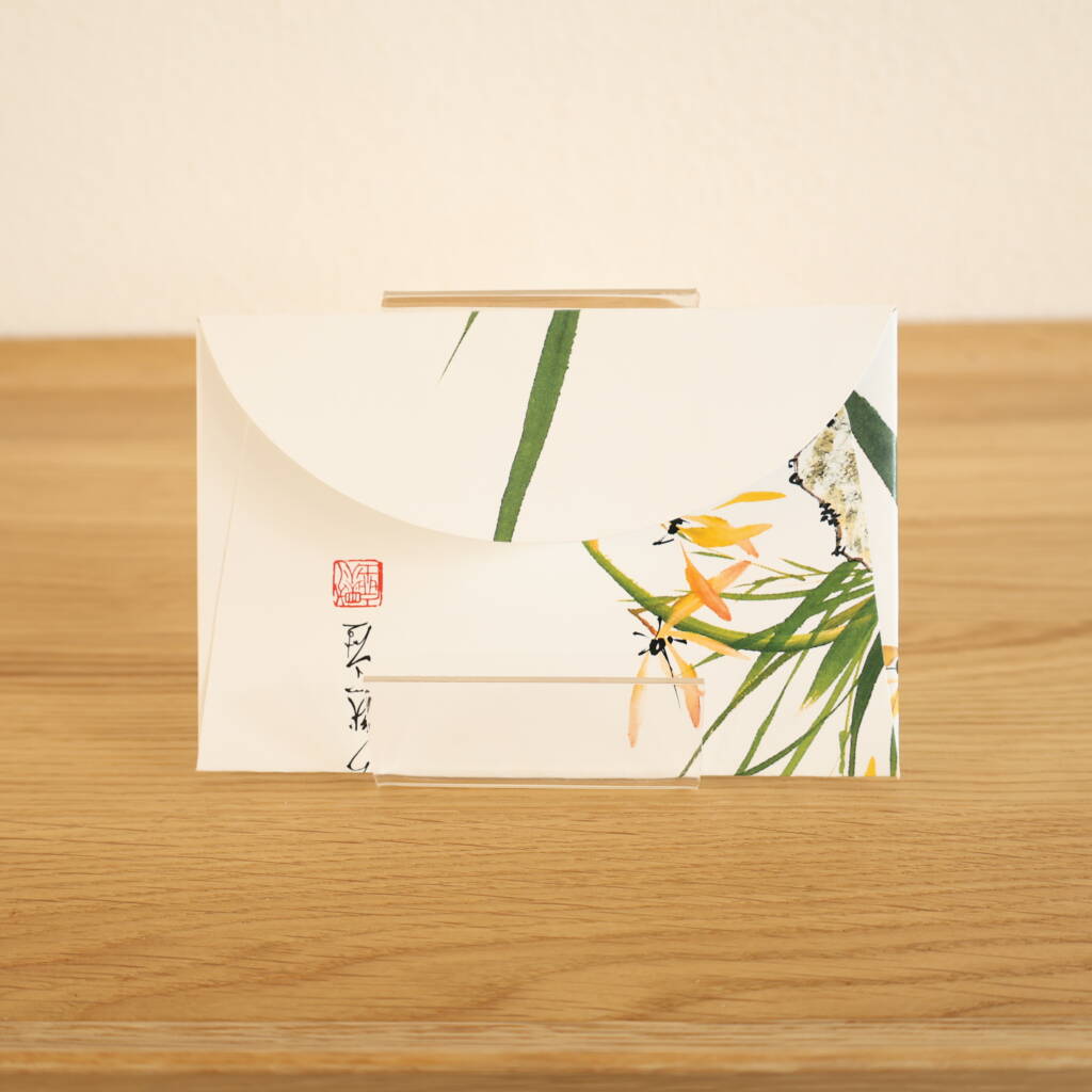 Busta artigianale Orchidea - immagine 3